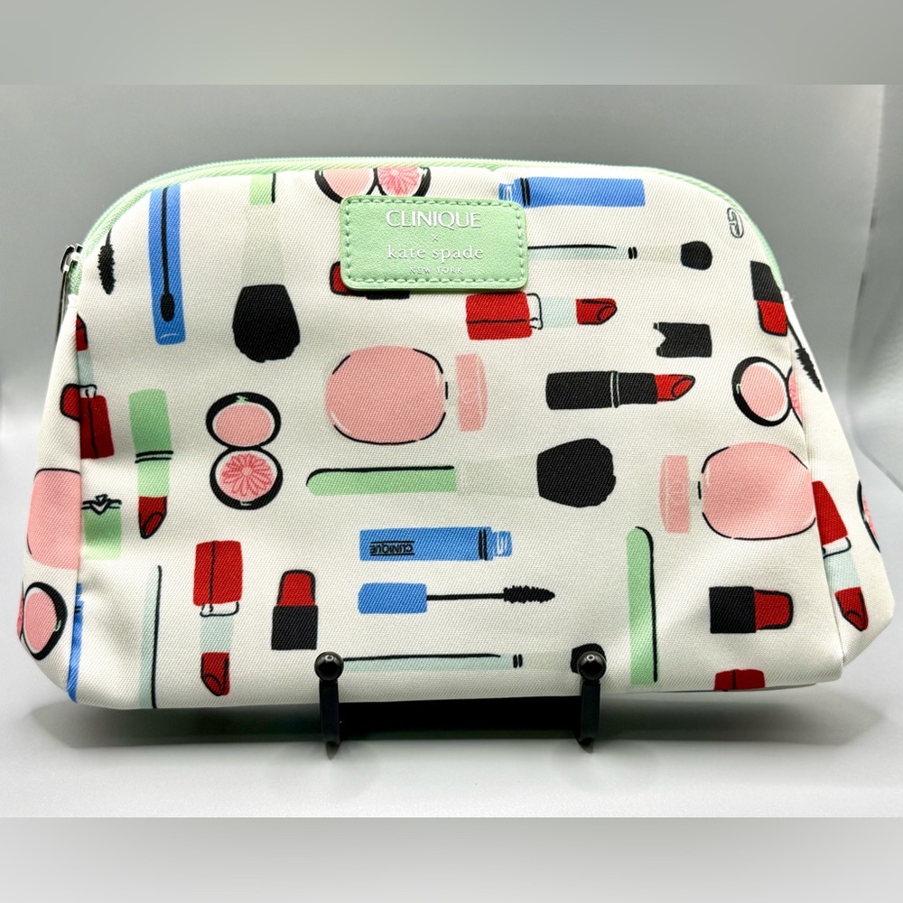 Clinique x Kate Spade NY Makeup Cosmetic Case | Great Condition